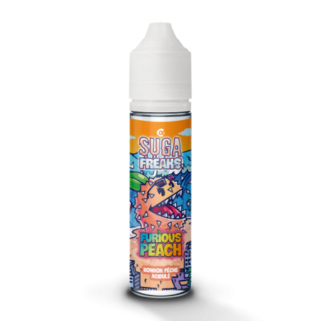 FURIOUS PEACH SUGA FREAKS 50 ml - 0 mg - ALFALIQUID