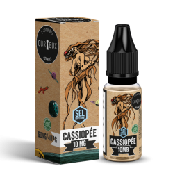 CASSIOPEE - 10ML - SELS DE NICOTINE - CURIEUX